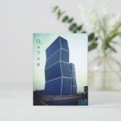 Zag Türme doha qatar Postkarte (Stehend Vorderseite)
