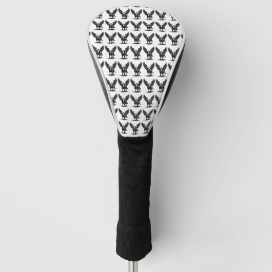 Zagan Unleashed Golf Headcover (Vorderseite)