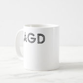 ZAGD-Tasse Kaffeetasse (Vorderseite Links)