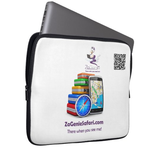 ZaGenie Safari - Laptop Sleeve 13 Zoll (Vorne Rechts)