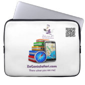 ZaGenie Safari - Laptop Sleeve 13 Zoll (Vorderseite)