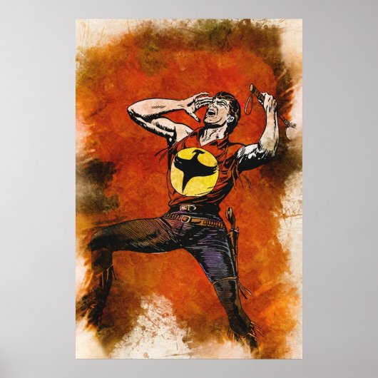 ZAGOR Lo Spirito con la Scure Fan Art Custom Porte Poster (Vorne)