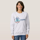 Zagreb Croatia Europe Sweatshirt (Vorne ganz)