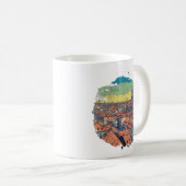ZAGREB CROATIA ILLUSTRATION KAFFEETASSE (VorderseiteRechts)