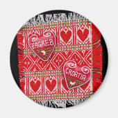 Zagreb Croatia Souvenir Magnet (Vorne)