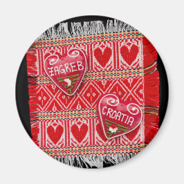 Zagreb Croatia Souvenir Magnet