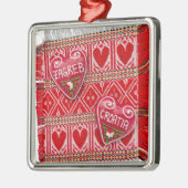 Zagreb Croatia Souvenir Ornament Aus Metall (Links)