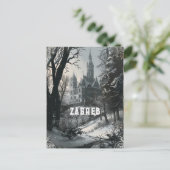 Zagreb Gothic Travel Postkarte (Stehend Vorderseite)