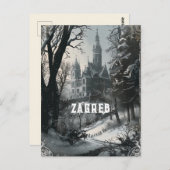 Zagreb Gothic Travel Postkarte (Vorne/Hinten)