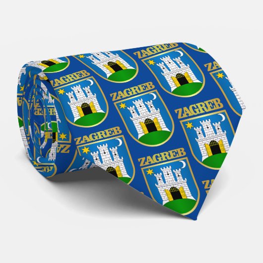 Zagreb Krawatte (Gerollt)