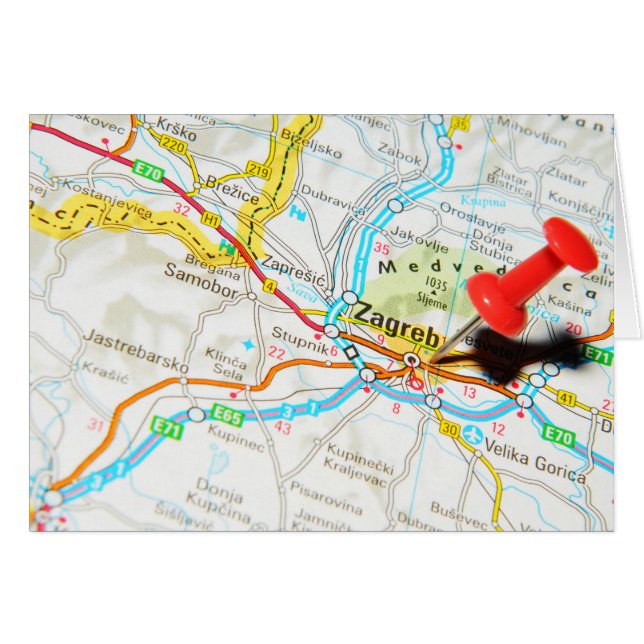 Zagreb, Kroatien (Vorderseite (Horizontal))