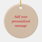 Zagreb, Kroatien: Herzgestalter Keramik Ornament (Hinten)