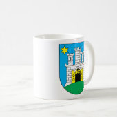 Zagreb, Kroatien Kaffeetasse (VorderseiteRechts)