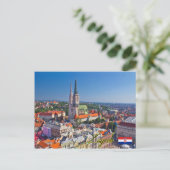 Zagreb Kroatien Postkarte (Stehend Vorderseite)