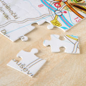 Zagreb, Kroatien Puzzle (Seite)