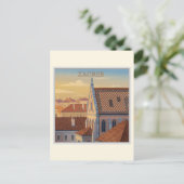 Zagreb - Kroatien - Vintage Reise Postkarte (Stehend Vorderseite)