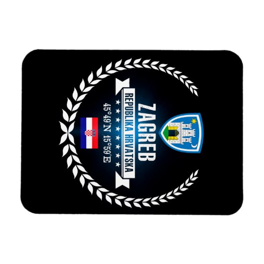 Zagreb Magnet (Horizontal)