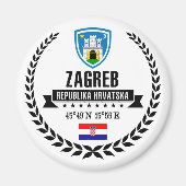 Zagreb Magnet (Vorne)