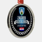 Zagreb Ornament Aus Metall (Rechts)