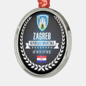 Zagreb Ornament Aus Metall (Links)