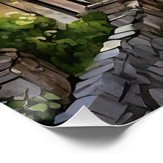 Zagreb-Plakat, wo jede Ecke einen Schatz hat Poster (Ecke)