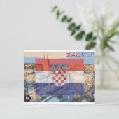 Zagreb Postcard Postkarte (Stehend Vorderseite)
