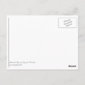 Zagreb Postkarte (Rückseite)