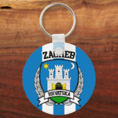 Zagreb Schlüsselanhänger (Vorderseite)