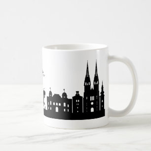 Zagreb-Silhouette-Tasse Kaffeetasse