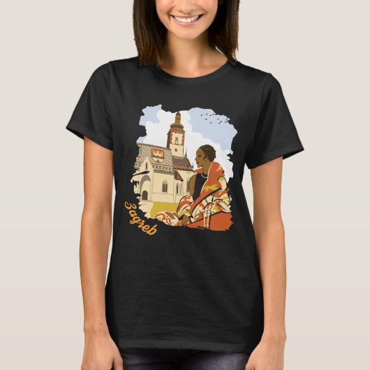 Zagreb T-Shirt (Vorderseite)
