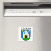 Zagreber Wappen Magnet (In Situ (Geschirrspüler))