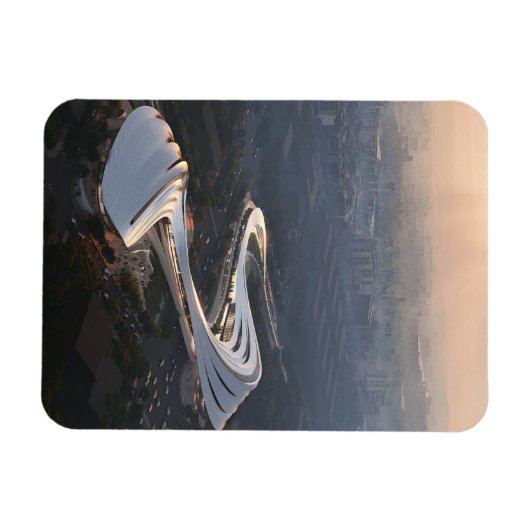 Zaha Hadid Kunst- und Kulturzentrum Magnet (Horizontal)