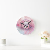 ZahariaGrace Markenartikel Runde Wanduhr (Zuhause)