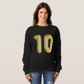 Zahl 10 sweatshirt (Vorne ganz)