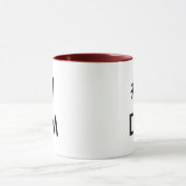 Zahl 1 DM Tasse (Zentrum)