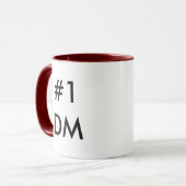 Zahl 1 DM Tasse (Vorderseite Links)