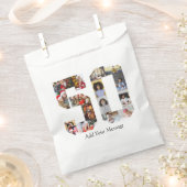 Zahl 50 FotoCollage Geschenktütchen (Ausgeschnitten)