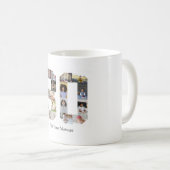 Zahl 80 FotoCollage Kaffeetasse (VorderseiteRechts)