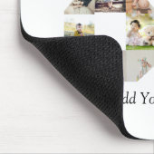 Zahl 80 FotoCollage Mousepad (Ecke)