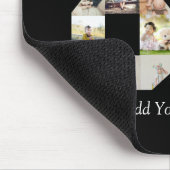 Zahl 80 FotoCollage Mousepad (Ecke)