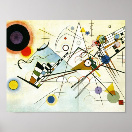 Zahl acht poster (Vorne)