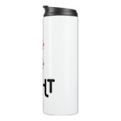 Zahl acht thermosbecher (Nach rechts gedreht)