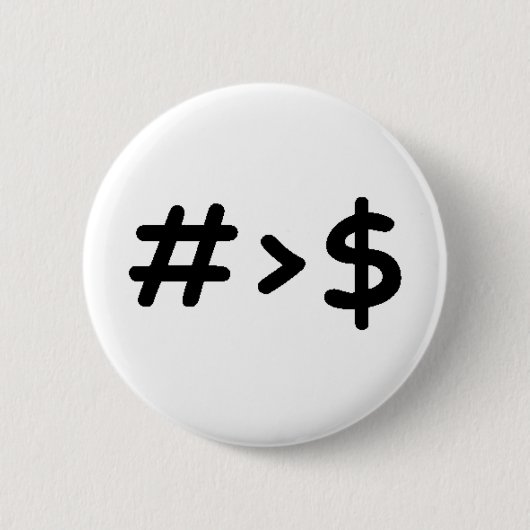 Zahl Button (Vorderseite)