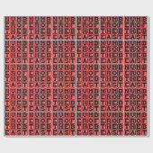 Zahl der Bestie, 666 Geschenkpapier (Flach)