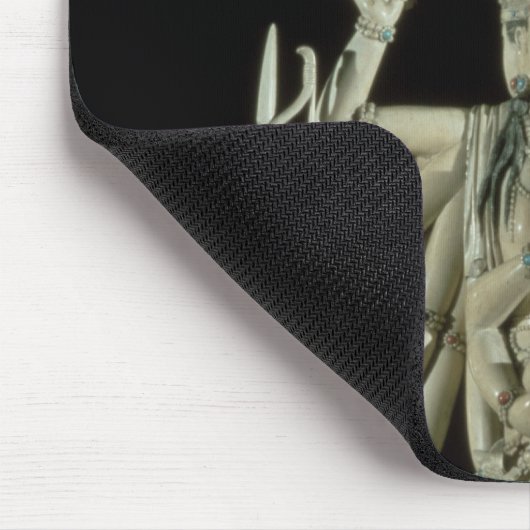 Zahl der hindischen Göttin Kali Mousepad (Ecke)