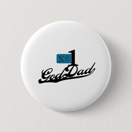 Zahl eine GodDad Button (Vorderseite)