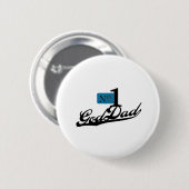 Zahl eine GodDad Button (Vorne & Hinten)