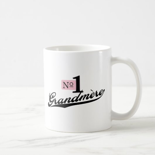 Zahl eine Grandmere Kaffeetasse (Rechts)
