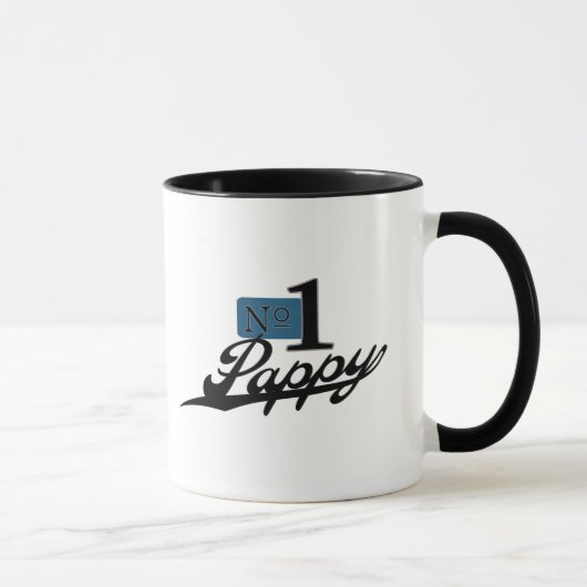 Zahl eine Pappy Tasse (Rechts)