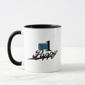 Zahl eine Pappy Tasse (Links)